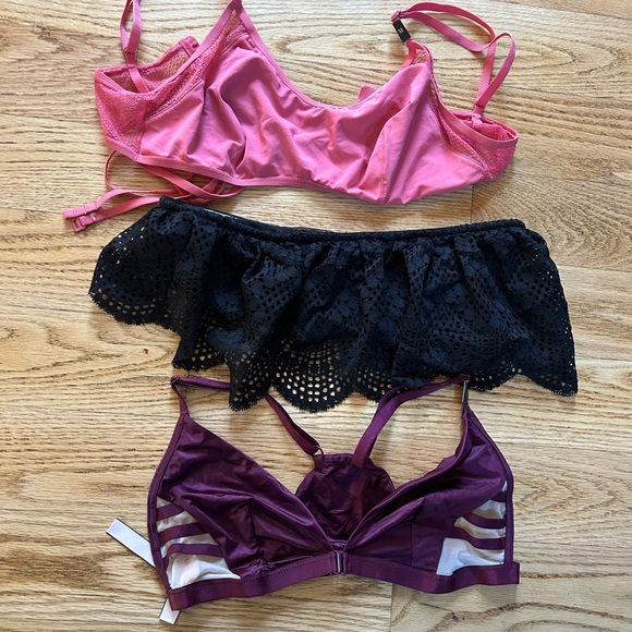 Victoria's Secret Other - Lot of 3 Victoria's Secret Bralettes Size Medium NWT/NWOT